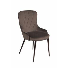 Стул Leonardo, бархат антрацит 14 | Интернет магазин мебели и декора LifeDekor