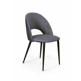 Стул Max ромб, бархат серый 27 | Интернет магазин мебели и декора LifeDekor