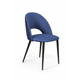Стул Max ромб, бархат синий 29 | Интернет магазин мебели и декора LifeDekor
