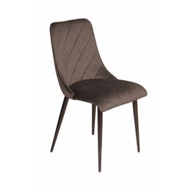 Стул Patrik, бархат антрацит 14 | Интернет магазин мебели и декора LifeDekor