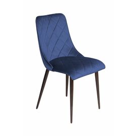 Стул Patrik, бархат синий 29 | Интернет магазин мебели и декора LifeDekor