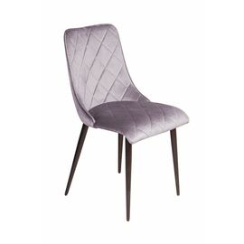 Стул Patrik, бархат светло-серый 26 | Интернет магазин мебели и декора LifeDekor