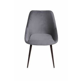 Стул Neo бархат серый 27/опора конус | Интернет магазин мебели и декора LifeDekor