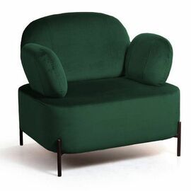 Кресло Dandy бархат зеленый 19 | Интернет магазин мебели и декора LifeDekor