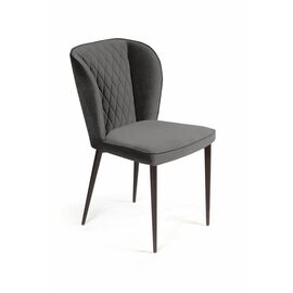Стул Next, бархат антрацит 14 | Интернет магазин мебели и декора LifeDekor