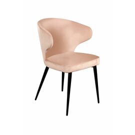 Стул Richard, бархат бежевый 5 | Интернет магазин мебели и декора LifeDekor