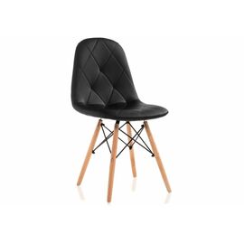 Стул деревянный Kvadro 1 black / wood | Интернет магазин мебели и декора LifeDekor