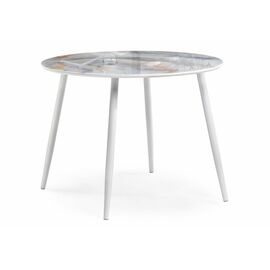 Стол Кловис кианит / белый | Интернет магазин мебели и декора LifeDekor