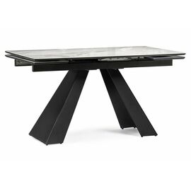 Стол Торвальд белый мрамор / черный | Интернет магазин мебели и декора LifeDekor