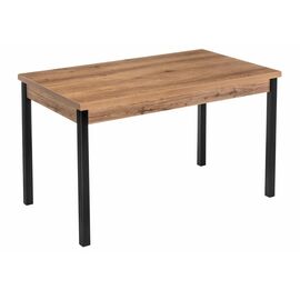 Стол деревянный Оригон дуб горный / черный матовый | Интернет магазин мебели и декора LifeDekor