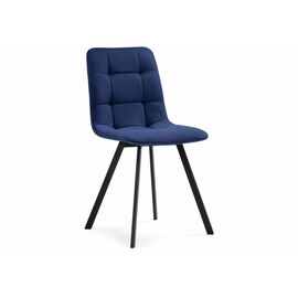 Стул Чилли черный / синий | Интернет магазин мебели и декора LifeDekor