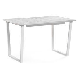 Стол деревянный Лота Лофт 120 25 мм юта / белый матовый | Интернет магазин мебели и декора LifeDekor