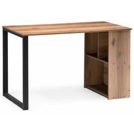 Стол Битти Лофт дуб делано темный / черный матовый | Интернет магазин мебели и декора LifeDekor