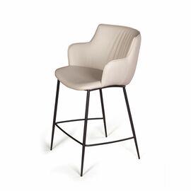 Стул полубарный Sofia, экокожа тауп | Интернет магазин мебели и декора LifeDekor