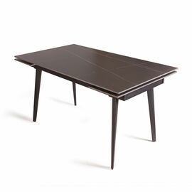 Стол раскладной Buren (140+30+30) керамика черный | Интернет магазин мебели и декора LifeDekor