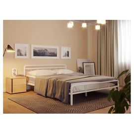 Кровать Рейк 120х200 белая | Интернет магазин мебели и декора LifeDekor