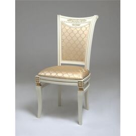 Стул Милорд №11 (1013+пат. золто/ткань№19-Андрис соты 160 беж) | Интернет магазин мебели и декора LifeDekor