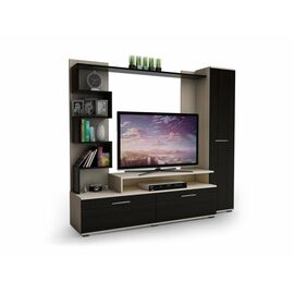 Тумба ТВ-1 млечный/венге | Интернет магазин мебели и декора LifeDekor