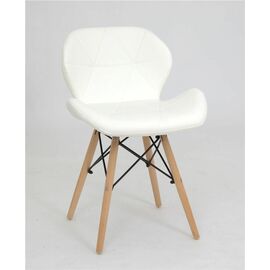 Стул 302 PU/Invar (WHITE-07) | Интернет магазин мебели и декора LifeDekor