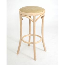 Табурет барный 650 Венский мягкий (беленый дуб, экокожа бежевая) | Интернет магазин мебели и декора LifeDekor