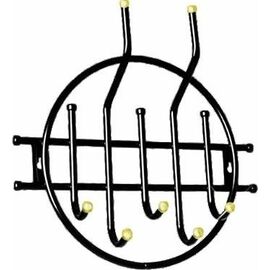 Вешалка настенная Силуэт (Черный) | Интернет магазин мебели и декора LifeDekor