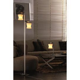 Напольная лампа арт. 5150 (Е14, 2х40W) Белый | Интернет магазин мебели и декора LifeDekor