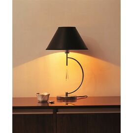 Настольная лампа арт. 4017 (Е14, 1х40W) Черный | Интернет магазин мебели и декора LifeDekor