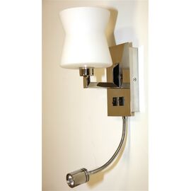 Настенная лампа арт. 1191 (Е14, 1х40W) Белый | Интернет магазин мебели и декора LifeDekor