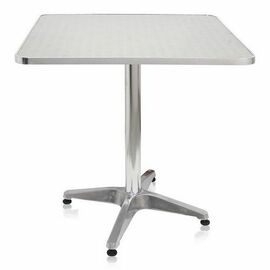 Стол квадратный 3126-LFT silver (70х70) 2й СОРТ | Интернет магазин мебели и декора LifeDekor