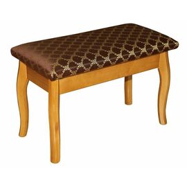 Банкетка из массива березы (Андрис соты 50/2) Орех (30/2) | Интернет магазин мебели и декора LifeDekor