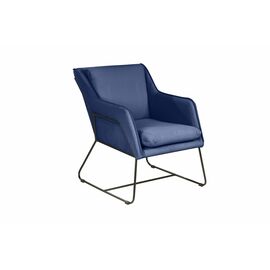 Кресло Alex, бархат синий 29 | Интернет магазин мебели и декора LifeDekor