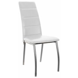 Кухонный стул SHADO Зевс хром белый | Интернет магазин мебели и декора LifeDekor