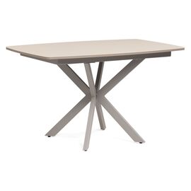 Стол стеклянный Палу латте / капучино | Интернет магазин мебели и декора LifeDekor