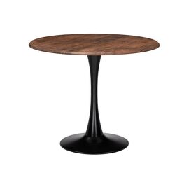 Стол деревянный Тулип 90х73 орех кантри / черный | Интернет магазин мебели и декора LifeDekor