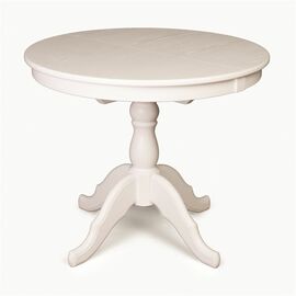 Стол обеденный Круглый-0090 (белая эмаль) | Интернет магазин мебели и декора LifeDekor