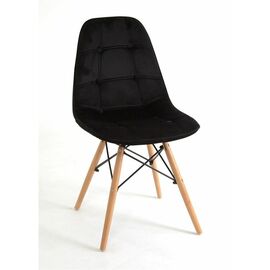 Стул 301K /Alex soft (B-4) Black Velvet | Интернет магазин мебели и декора LifeDekor