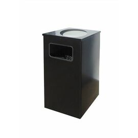 Урна уличная Квадро-13 (черный) | Интернет магазин мебели и декора LifeDekor