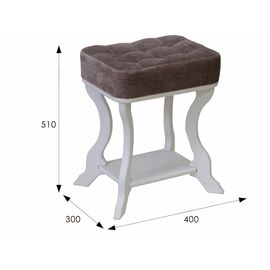 Банкетка Берже 26 белый ясень | Интернет магазин мебели и декора LifeDekor