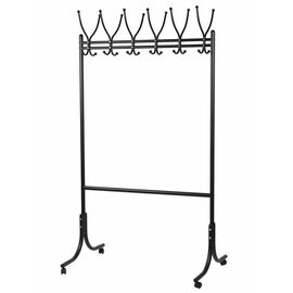 Вешалка напольная на колесах М 11 чёрный | Интернет магазин мебели и декора LifeDekor