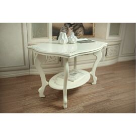 Стол журнальный Берже 1 слоновая кость | Интернет магазин мебели и декора LifeDekor