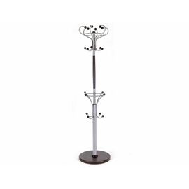 Вешалка напольная Д 4 металлик/ венге | Интернет магазин мебели и декора LifeDekor