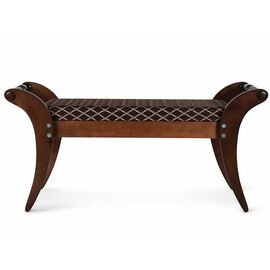 Банкетка Тифани темно-коричневый | Интернет магазин мебели и декора LifeDekor