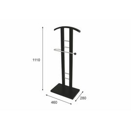 Вешалка костюмная ГАЛАНТ 321 металлик/венге | Интернет магазин мебели и декора LifeDekor