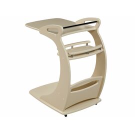 Подкатной столик Фаворит дуб шампань | Интернет магазин мебели и декора LifeDekor