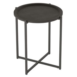 Стол журнальный Бьерн черный лофт/черный | Интернет магазин мебели и декора LifeDekor