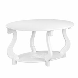 Стол журнальный Овация (М) ЛАЙТ белый | Интернет магазин мебели и декора LifeDekor