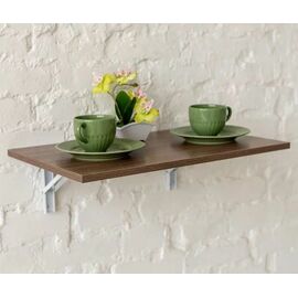 Стол настенный, складной (СЛСК 600 / ясень шимо темный) | Интернет магазин мебели и декора LifeDekor