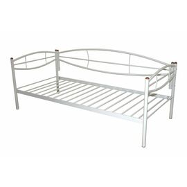 Кушетка Аура (90х200/металлическое основание) Белый | Интернет магазин мебели и декора LifeDekor