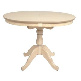 Стол обеденный Овальный-0110 (беленый дуб) | Интернет магазин мебели и декора LifeDekor