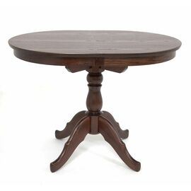 Стол обеденный Овальный-0110 (темный тон) | Интернет магазин мебели и декора LifeDekor